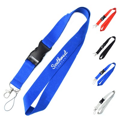 Nylon Lanyard with Lobster Claw
