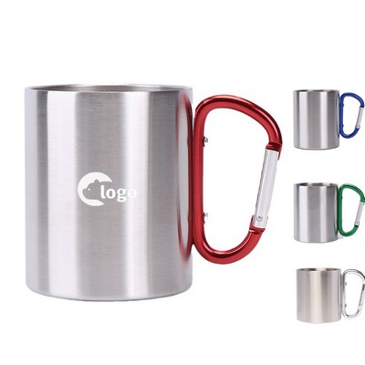 10oz Double-Walled Stainless Steel Travel Mug